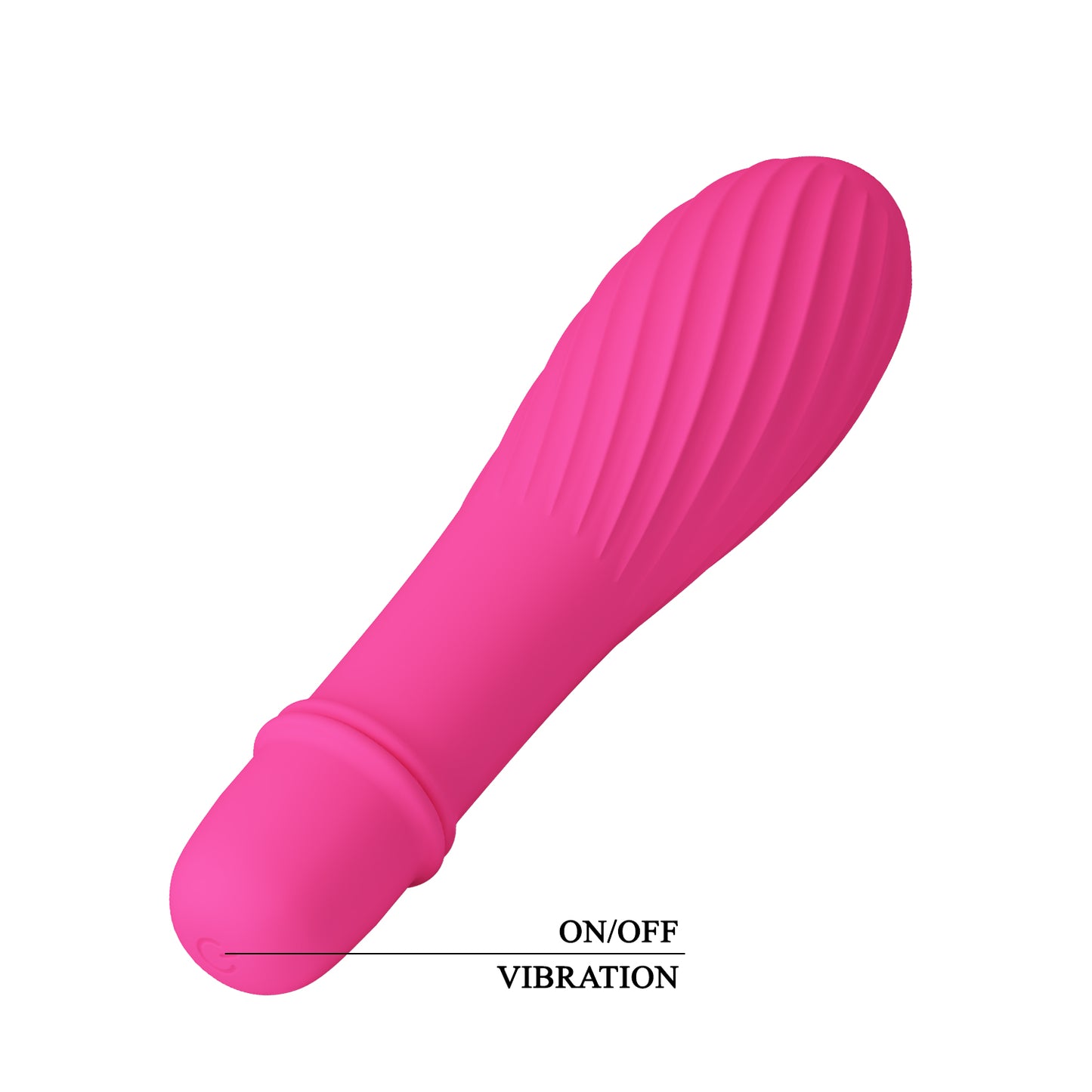 Pretty Love Solomon G-Spot Vibrator Hot Pink