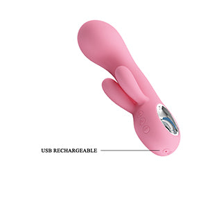 Pretty Love Chris G-Spot Rabbit Soft Pink