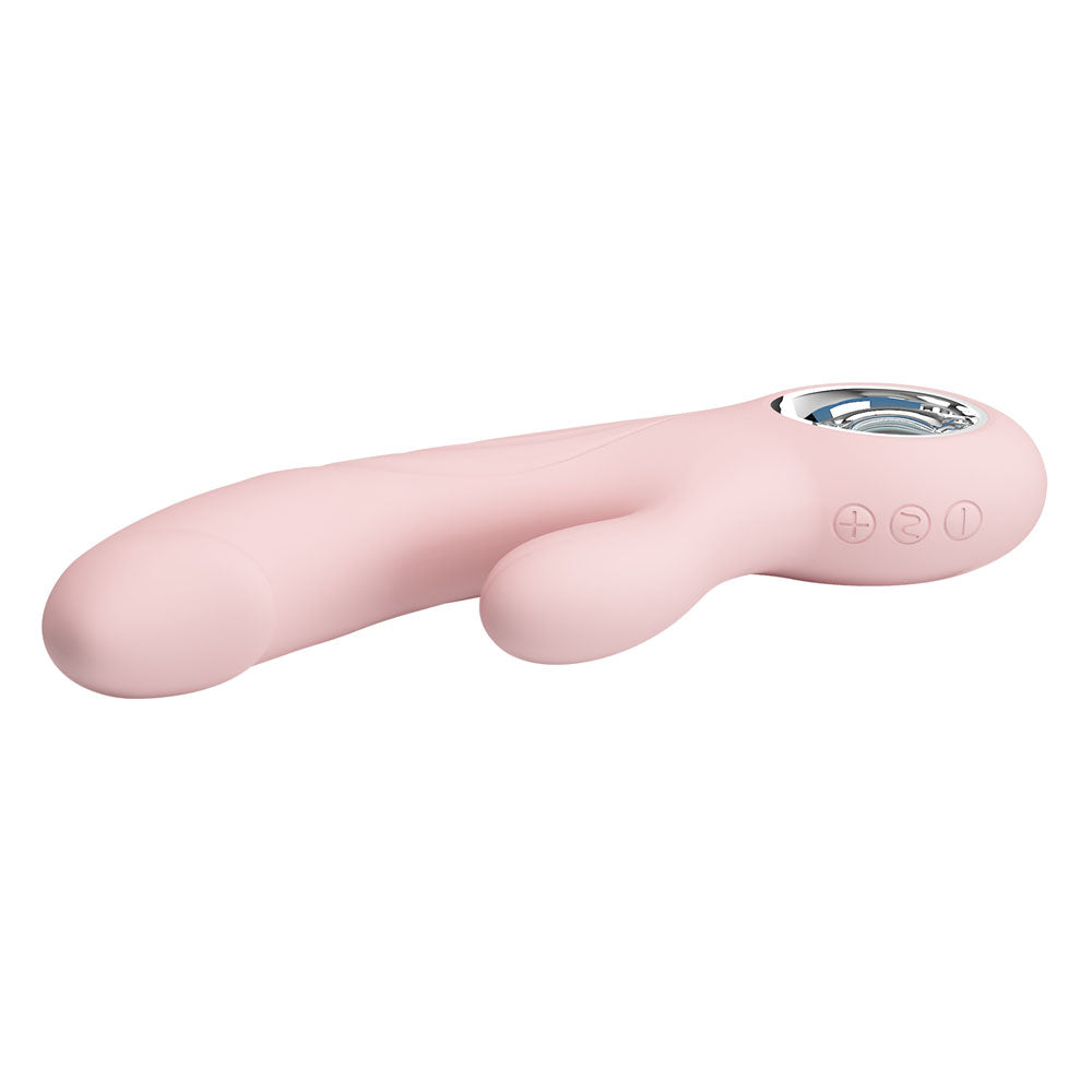 Party Up Dave Rabbit Vibrator Pink