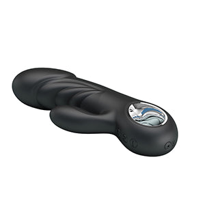 Pretty Love Ansel Rabbit Vibrator Black
