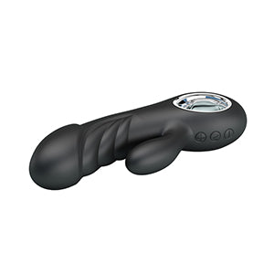 Pretty Love Ansel Rabbit Vibrator Black