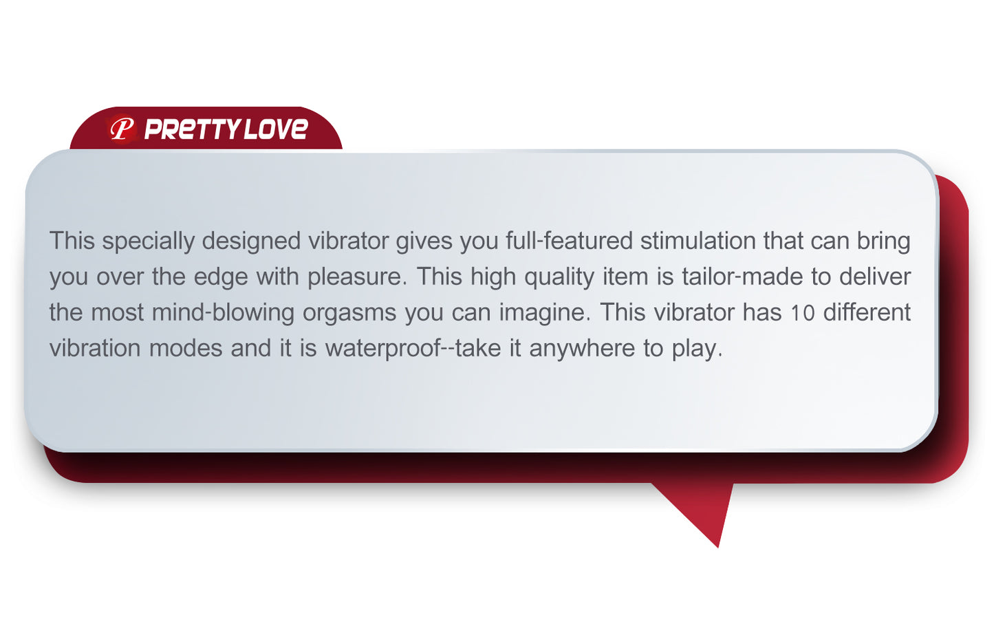 Pretty Love Goddard Vibrator Purple