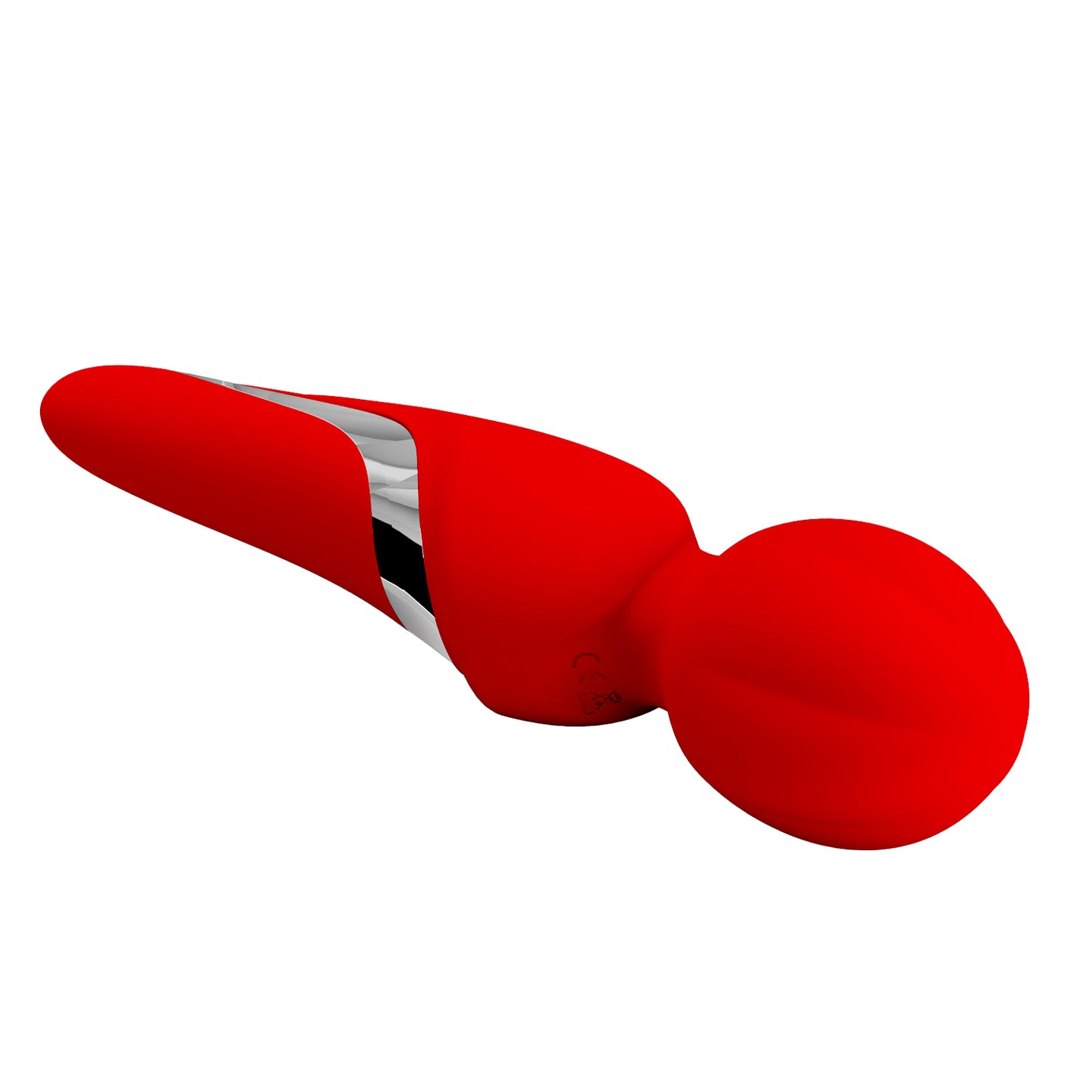 Pretty Love Super Soft Silicone Walter Body Massage Wand Vibrator Red