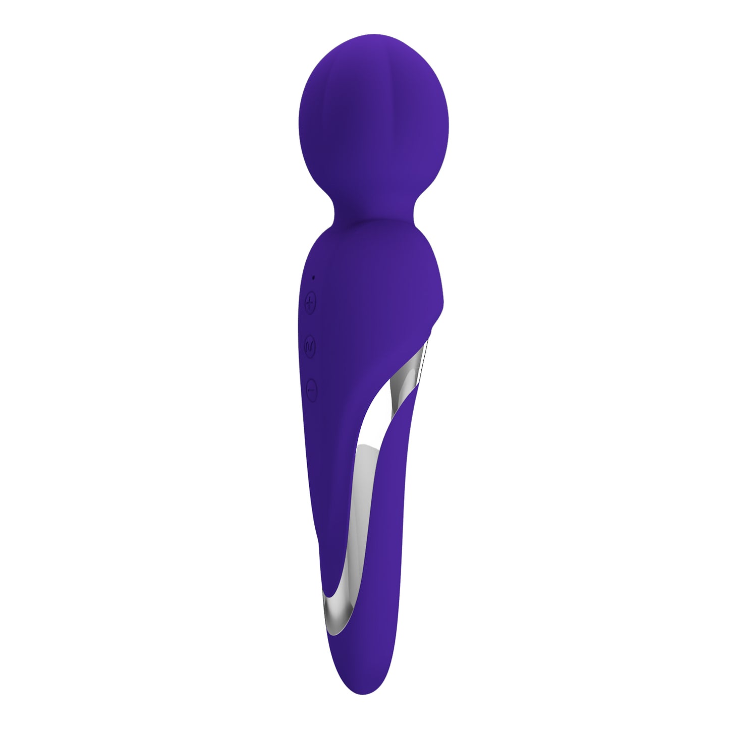 Pretty Love Super Soft Silicone Walter Body Massage Wand Vibrator Purple