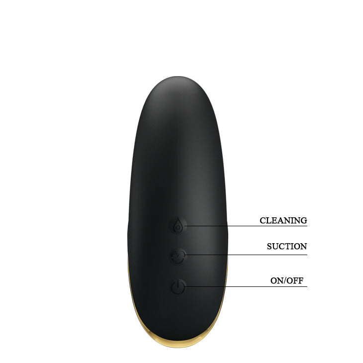 Pretty Love Otis Suction Massager Black