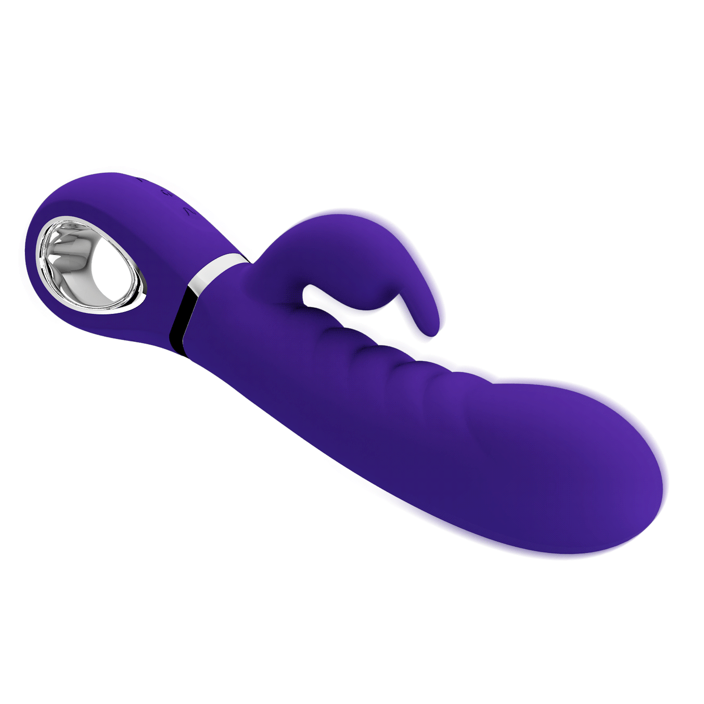 Pretty Love Super Soft Silicone Prescott Rabbit Vibrator Purple