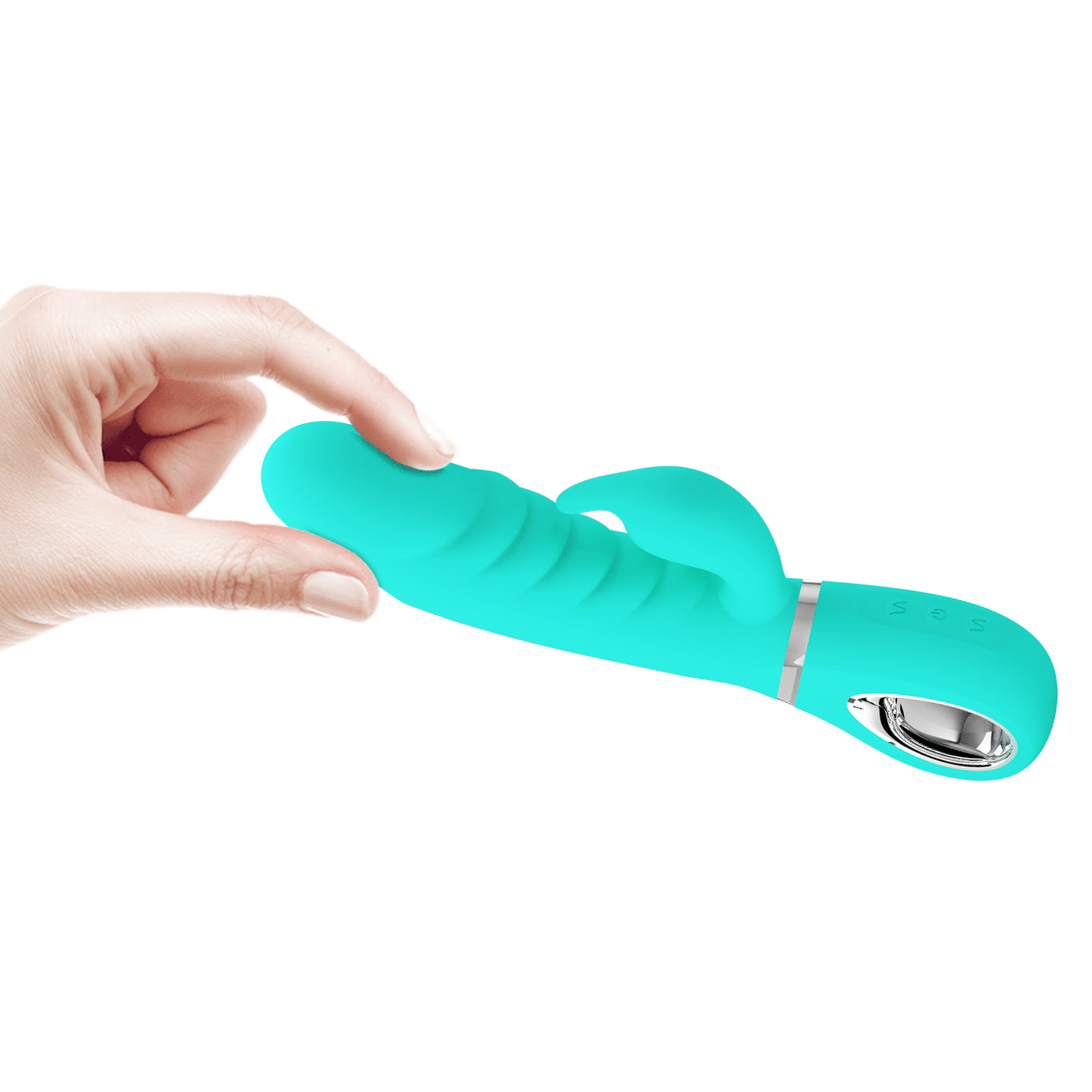 Party Up Edward Rabbit Vibrator Teal