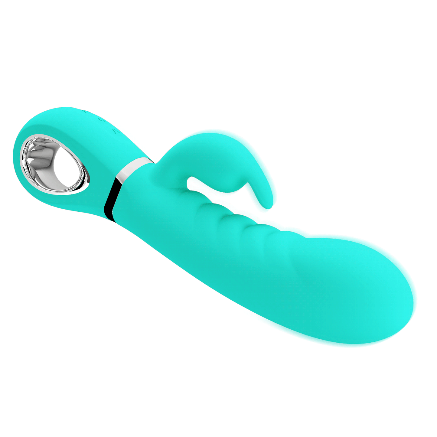 Party Up Edward Rabbit Vibrator Teal
