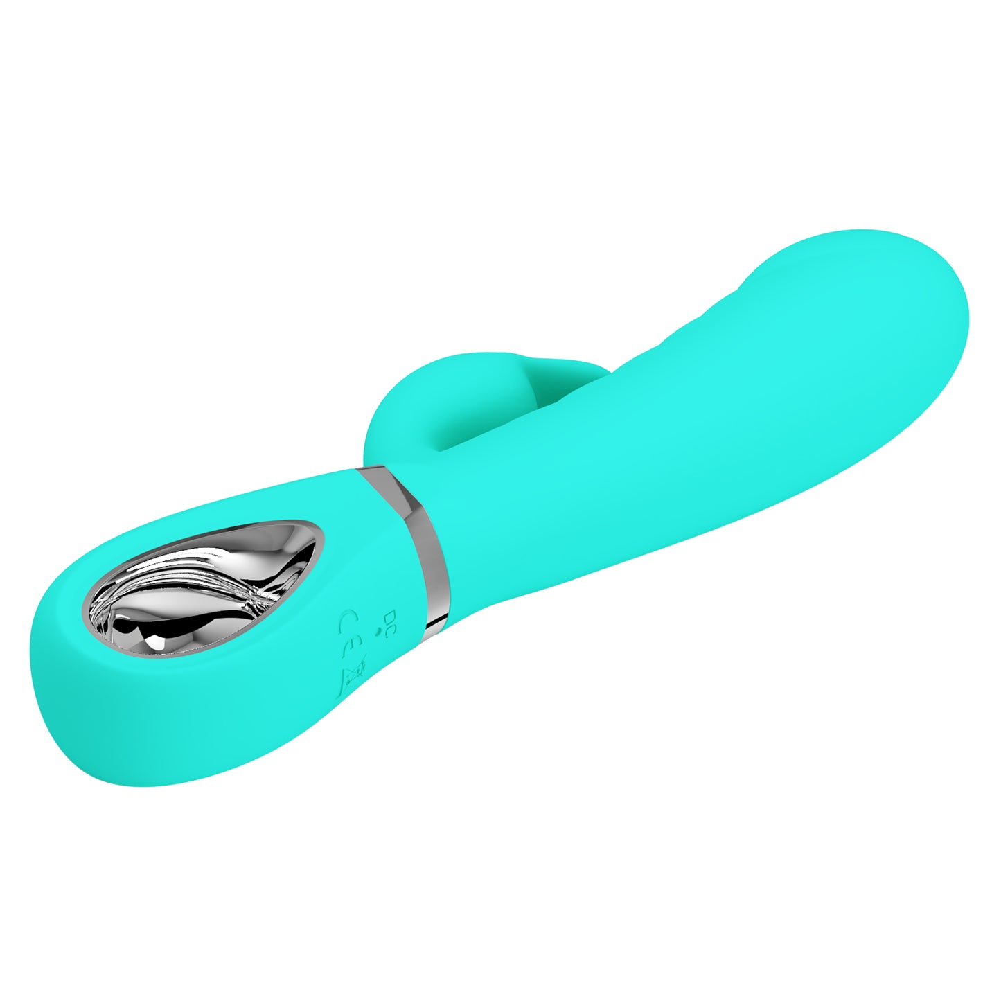 Pretty Love Super Soft Silicone Prescott Rabbit Vibrator Green
