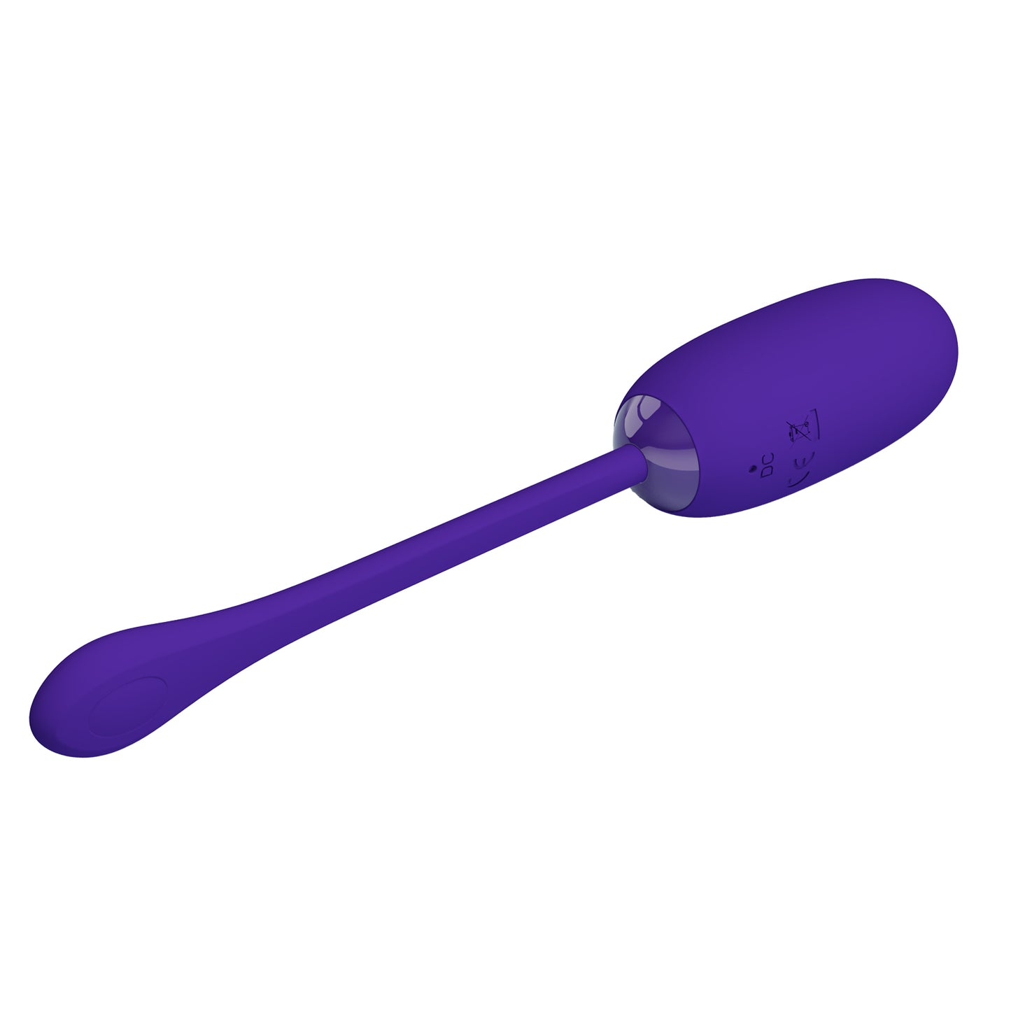 Pretty Love Super Soft Silicone Julius Bullet Egg Vibrator Purple