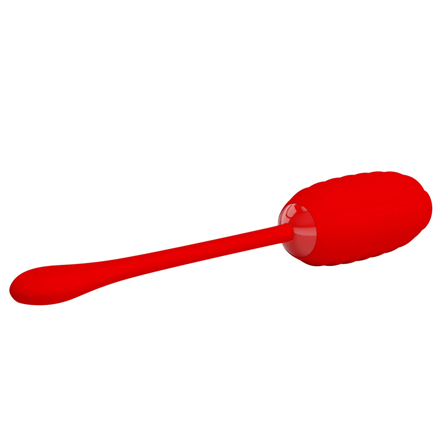 Pretty Love Super Soft Silicone Kirk Vibrating Egg Red
