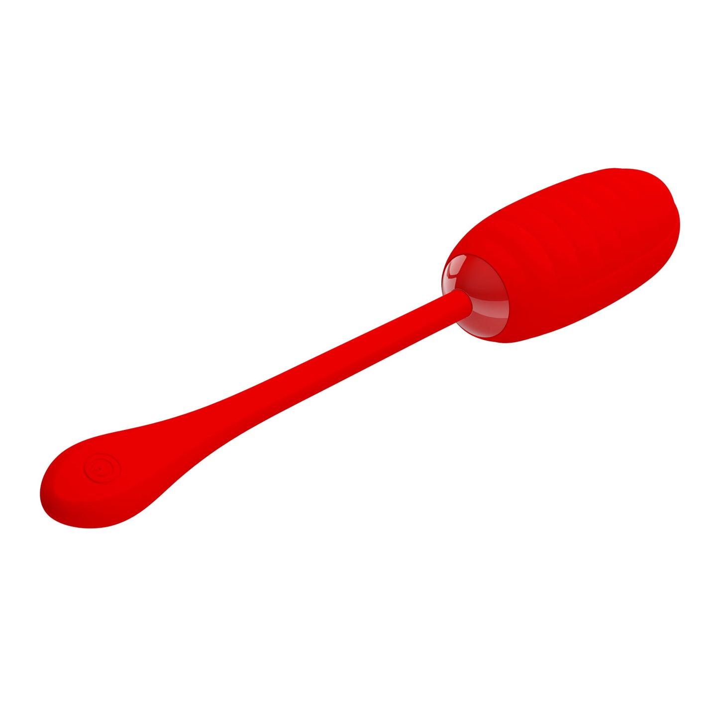 Pretty Love Super Soft Silicone Kirk Vibrating Egg Red