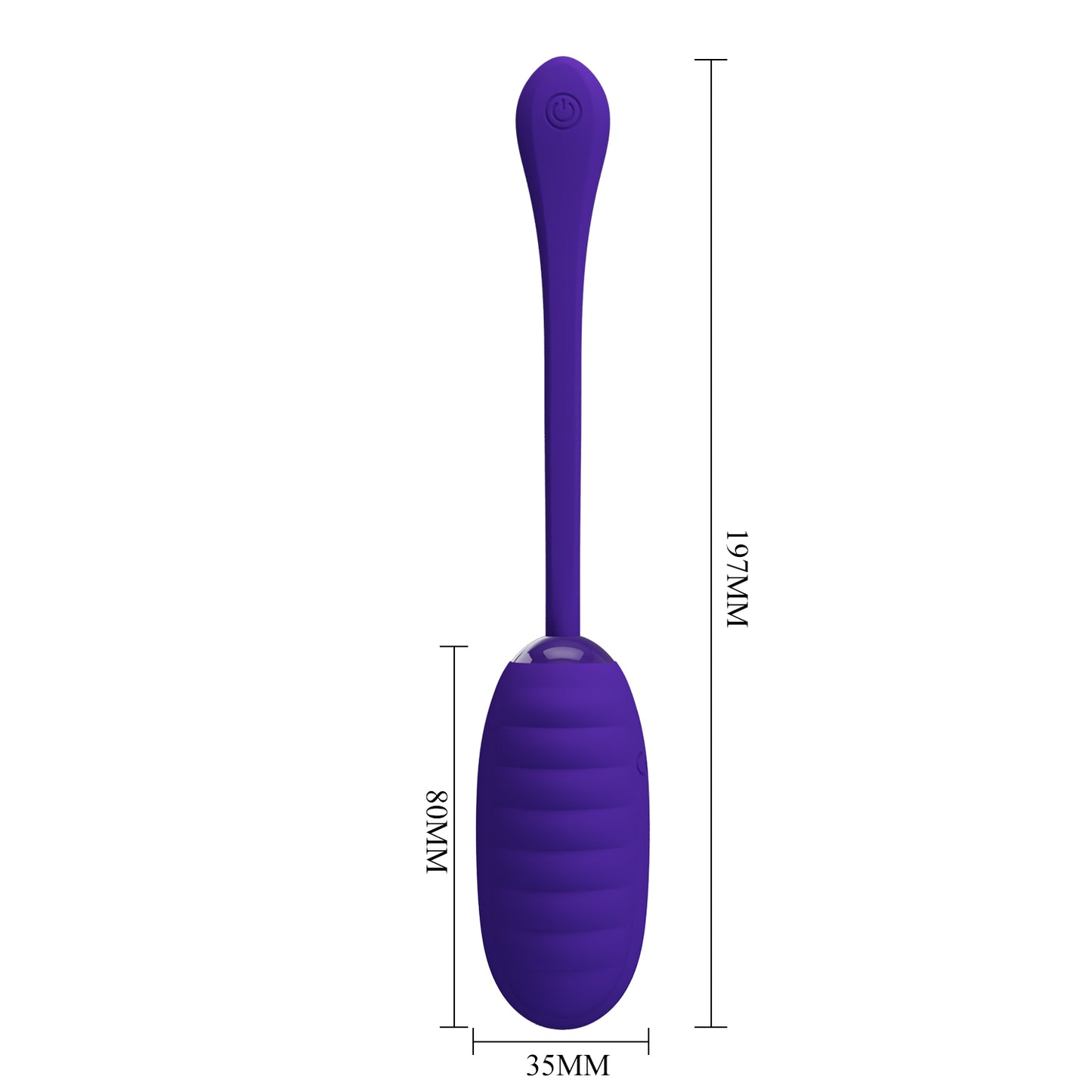Pretty Love Super Soft Silicone Kirk Vibrating Egg Macaron (App)