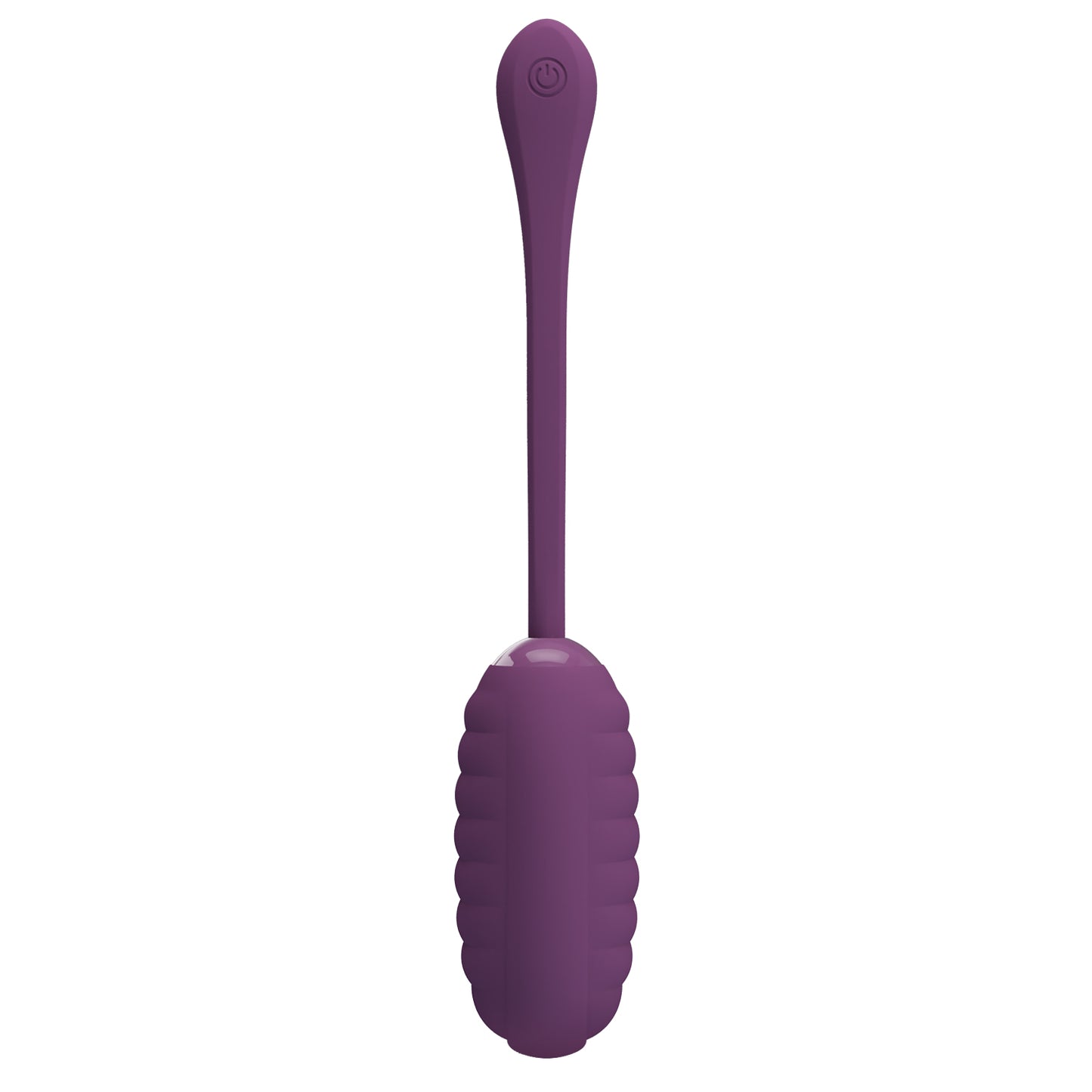 Pretty Love Super Soft Silicone Kirk Vibrating Egg Purple (App)