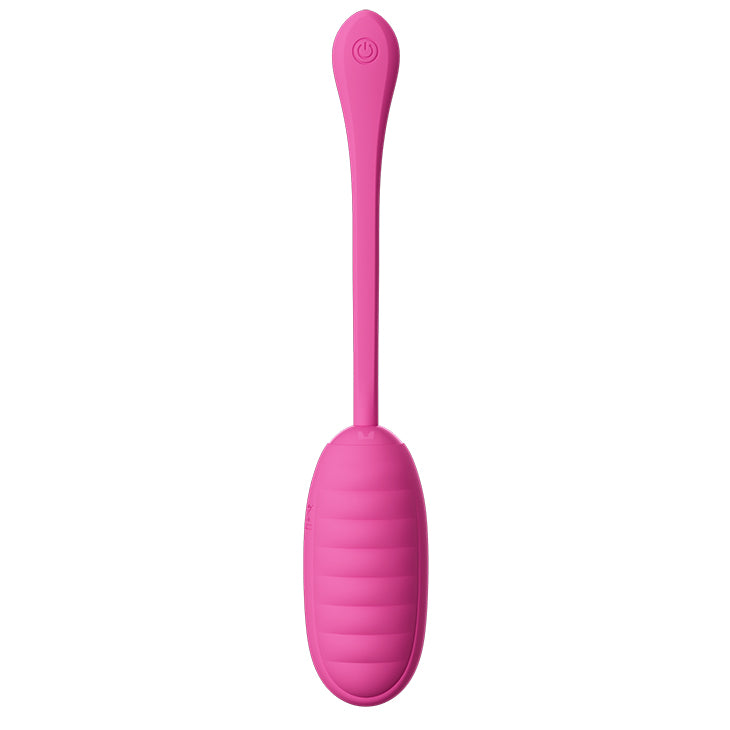 Pretty Love Super Soft Silicone Kirk Vibrating Egg Pink (App)