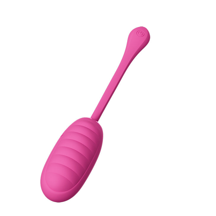 Pretty Love Super Soft Silicone Kirk Vibrating Egg Pink (App)