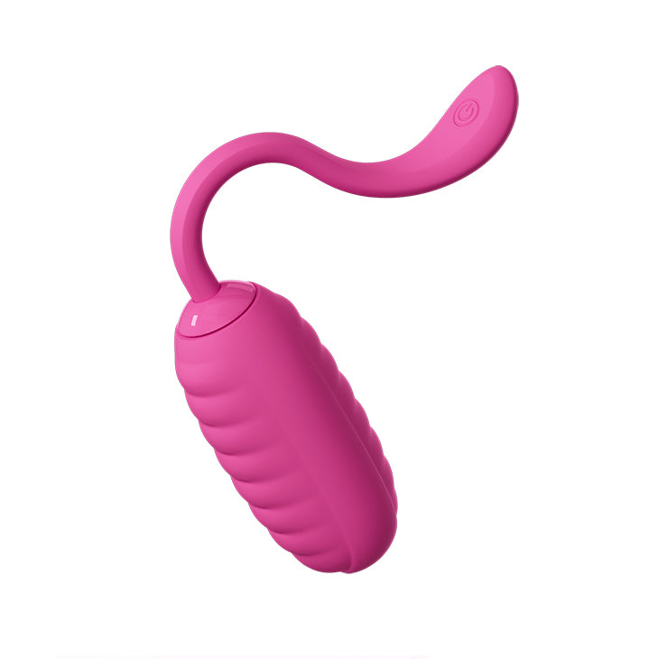 Pretty Love Super Soft Silicone Kirk Vibrating Egg Pink (App)
