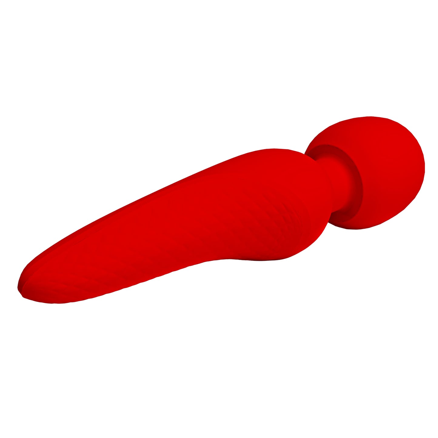 Pretty Love Super Soft Silicone Meredith Wand Massager Red