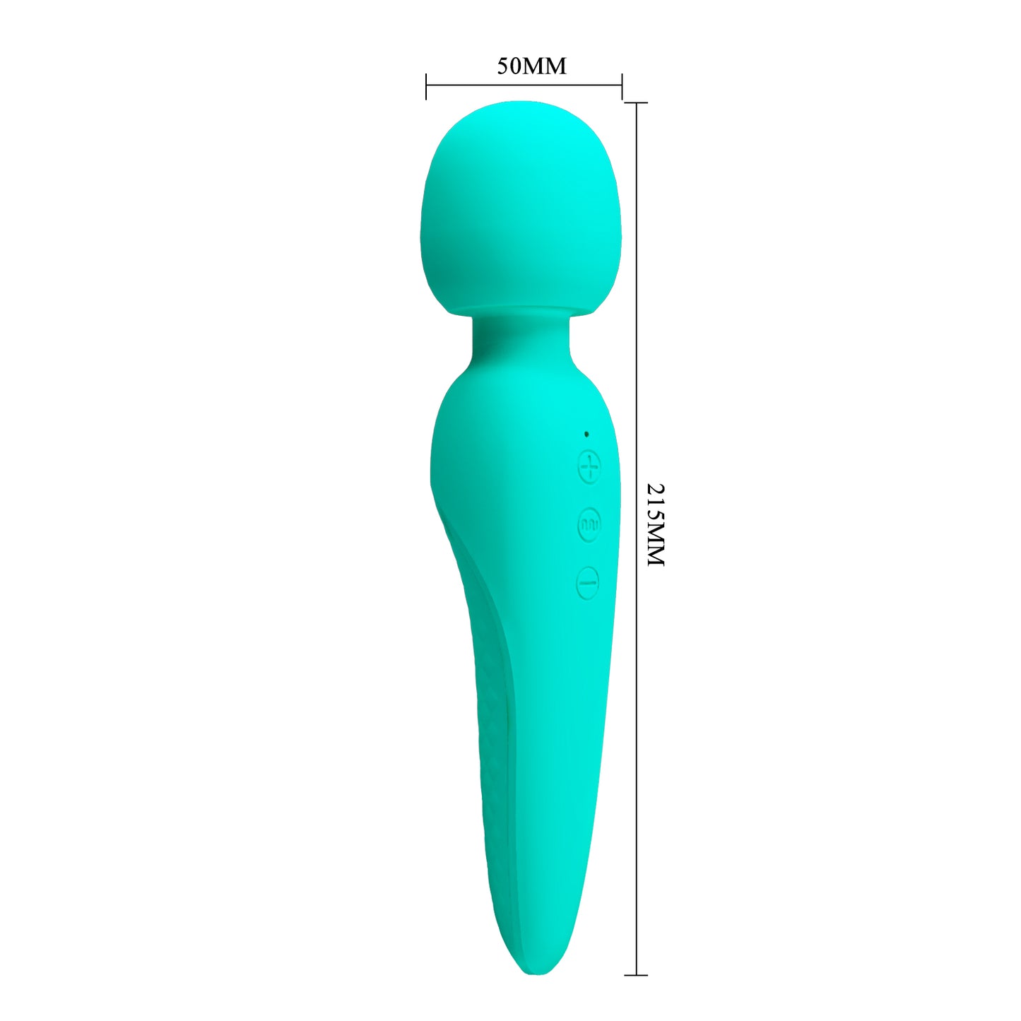 Pretty Love Super Soft Silicone Meredith Wand Massager Green