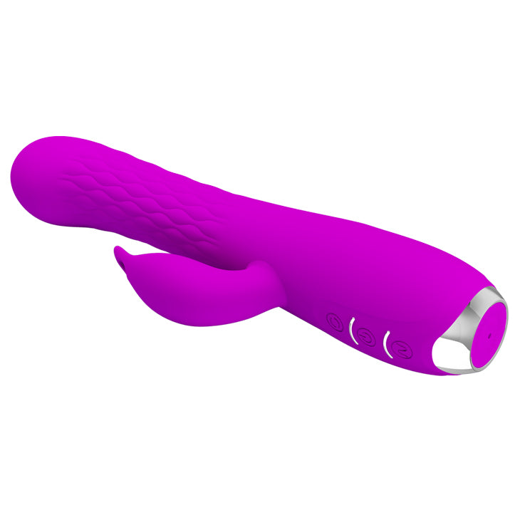 Pretty Love Molly Rotating Rabbit Vibrator Purple