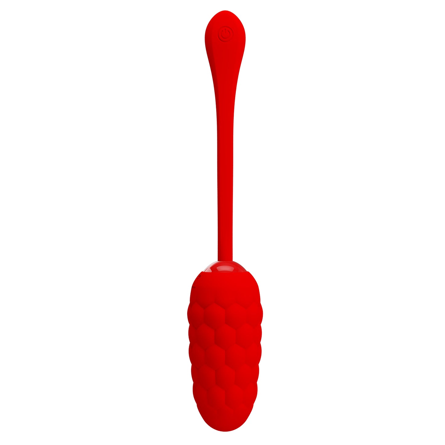 Pretty Love Super Soft Silicone Marina Vibrating Egg Red