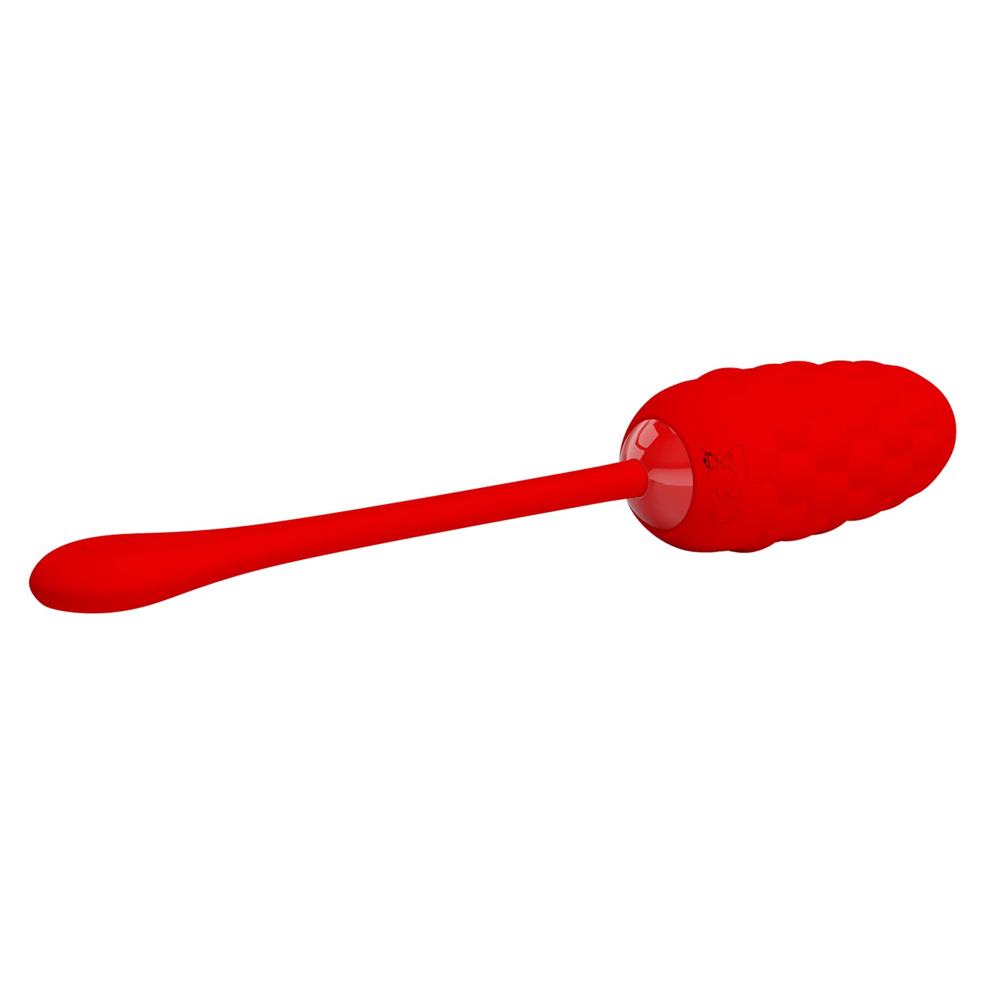 Pretty Love Super Soft Silicone Marina Vibrating Egg Red