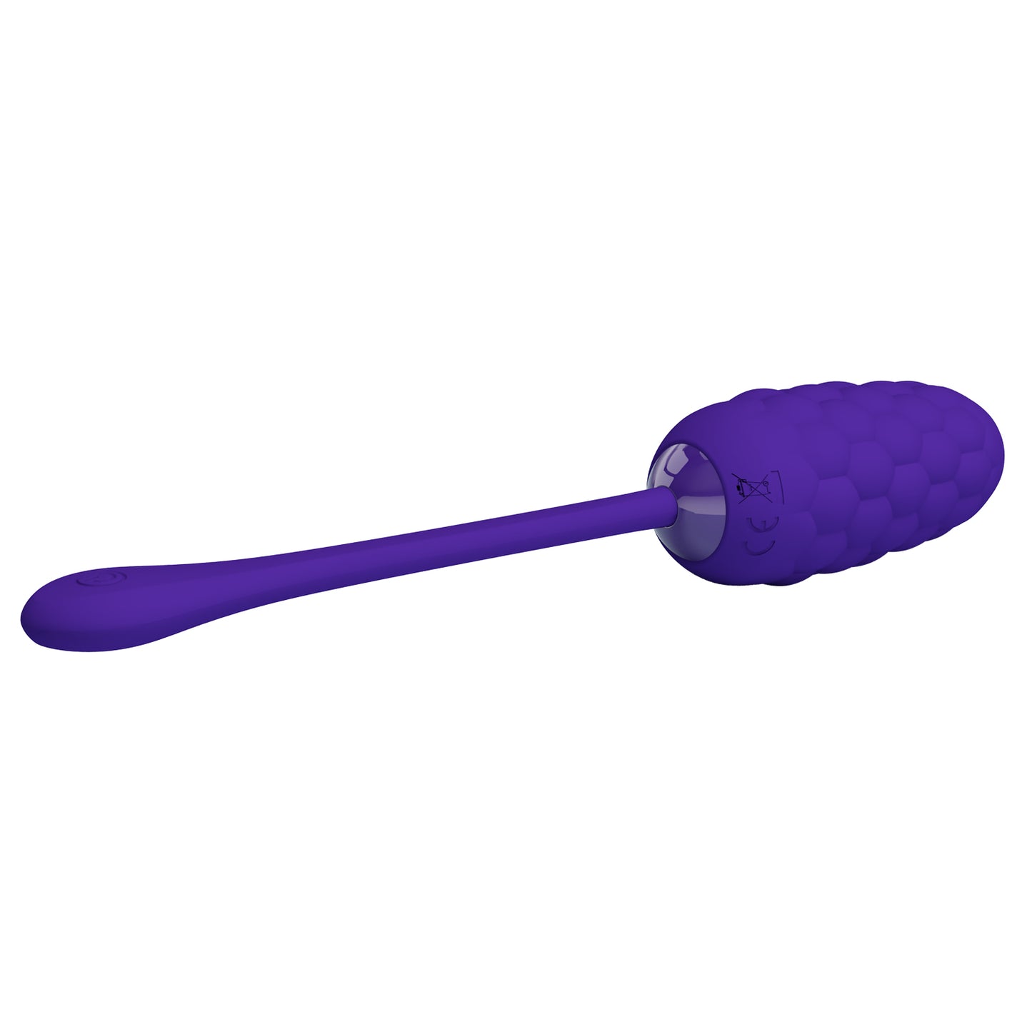 Pretty Love Super Soft Silicone Marina Vibrating Egg Purple