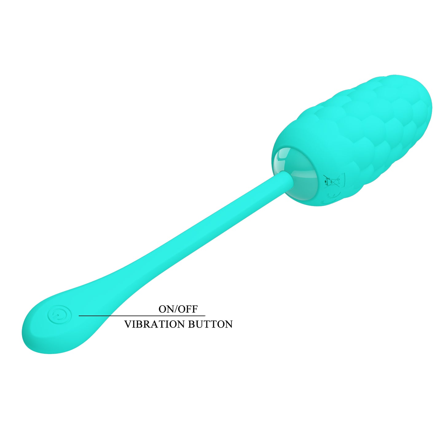 Pretty Love Super Soft Silicone Marina Vibrating Egg Green