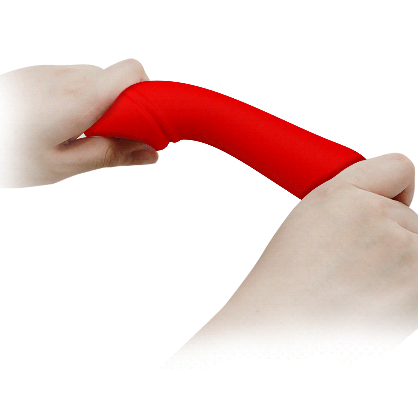 Pretty Love Super Soft Silicone Cetus G-Spot Vibrator Red