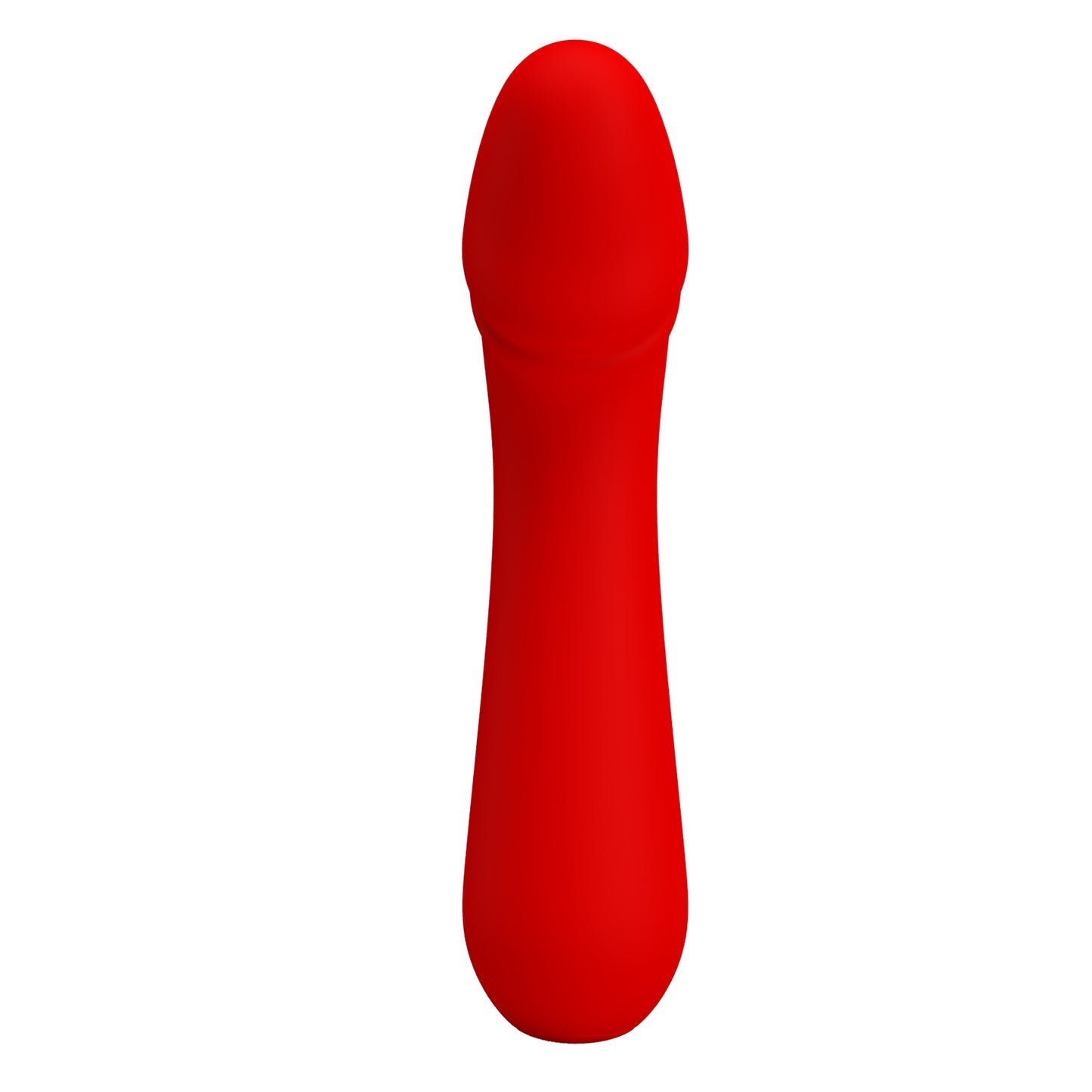 Pretty Love Super Soft Silicone Cetus G-Spot Vibrator Red