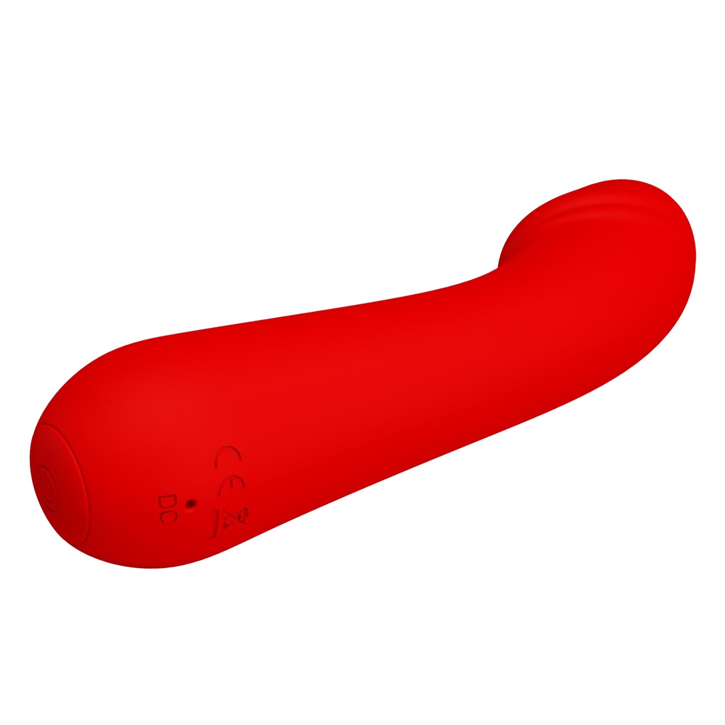 Pretty Love Super Soft Silicone Cetus G-Spot Vibrator Red