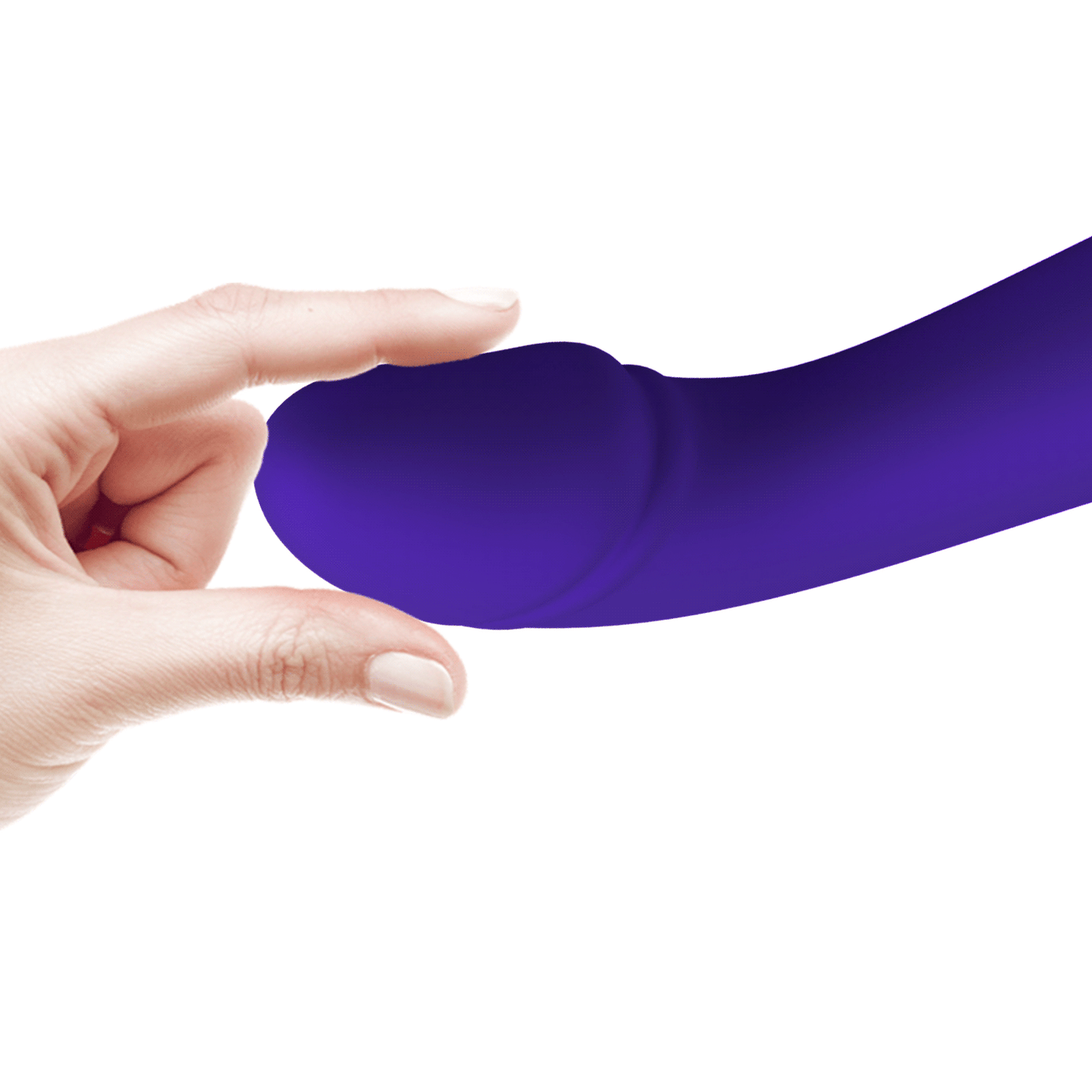 Pretty Love Super Soft Silicone Cetus G-Spot Vibrator Purple