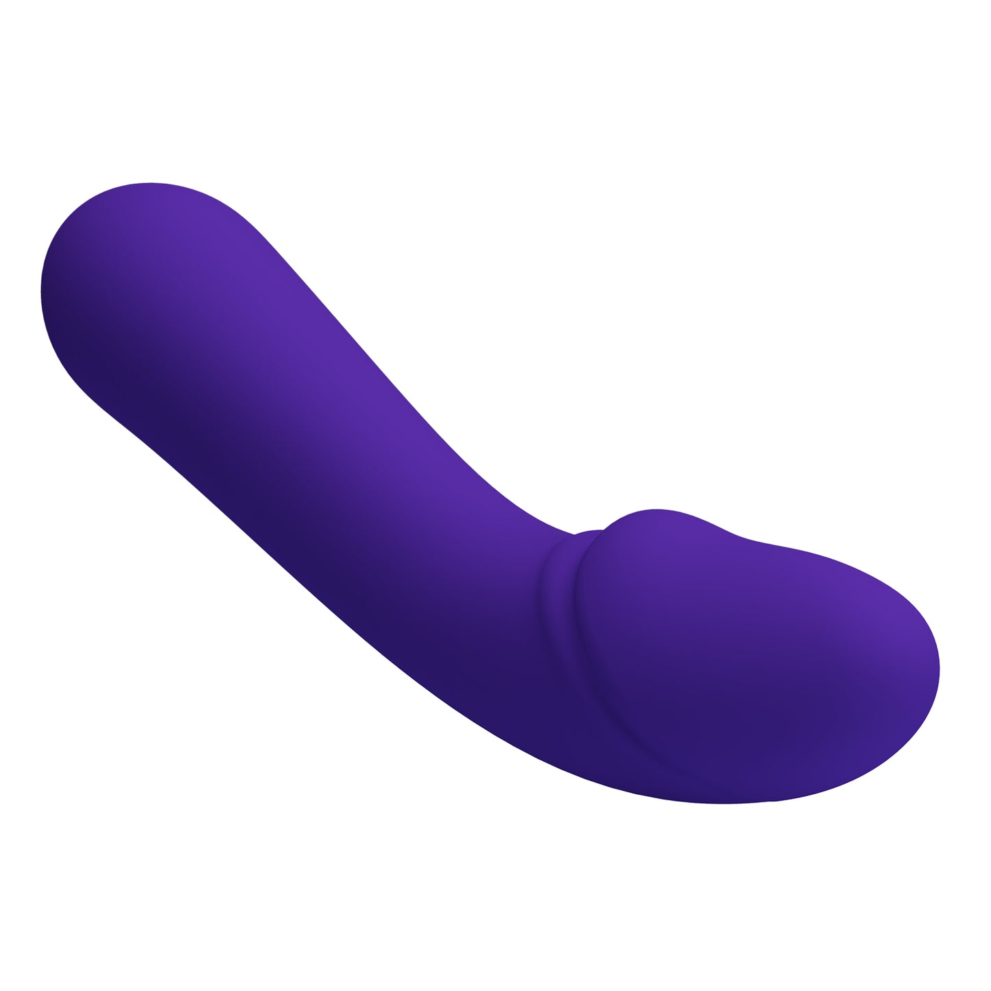 Pretty Love Super Soft Silicone Cetus G-Spot Vibrator Purple