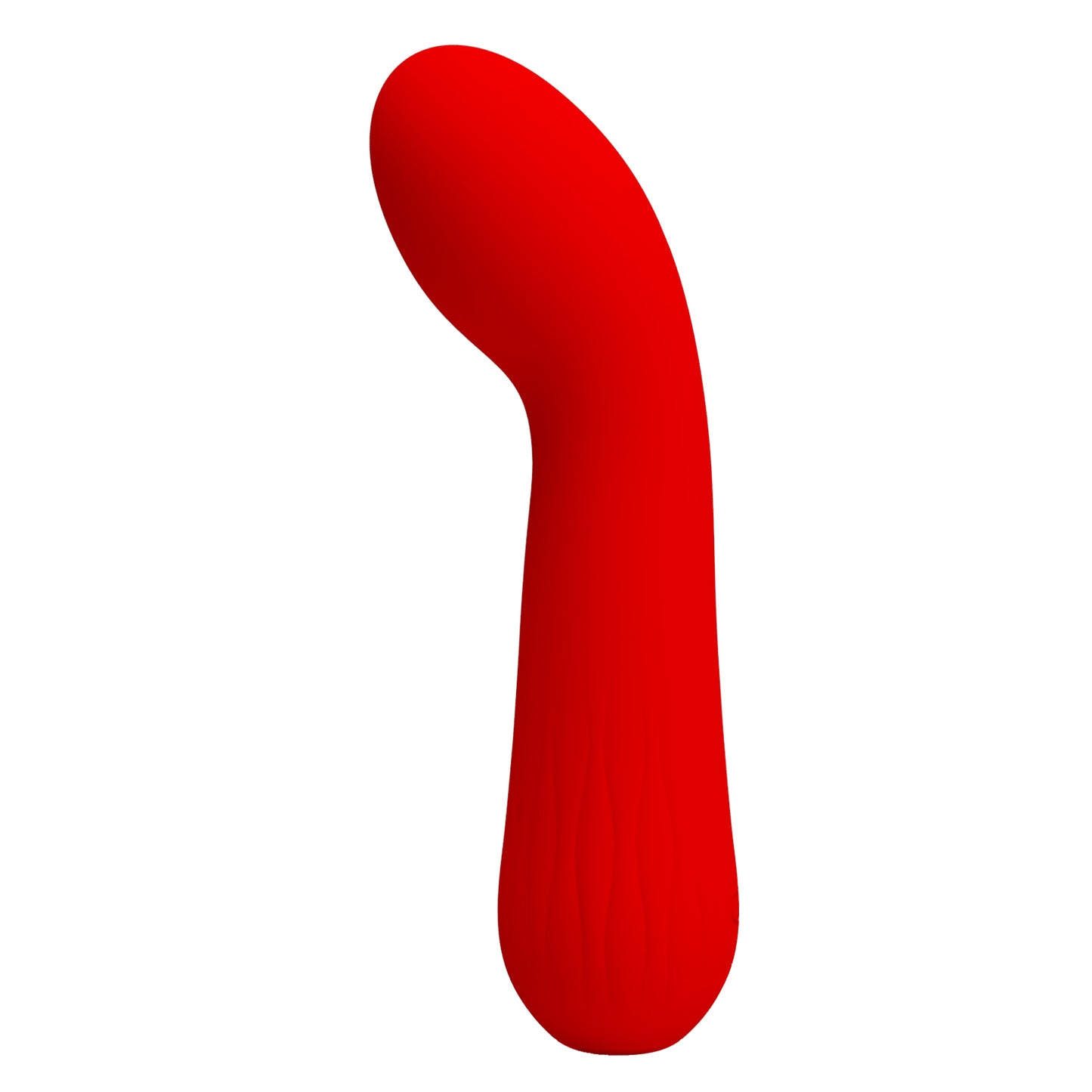 Pretty Love Faun Super Soft Silicone Flexible G-Spot Vibrator Red