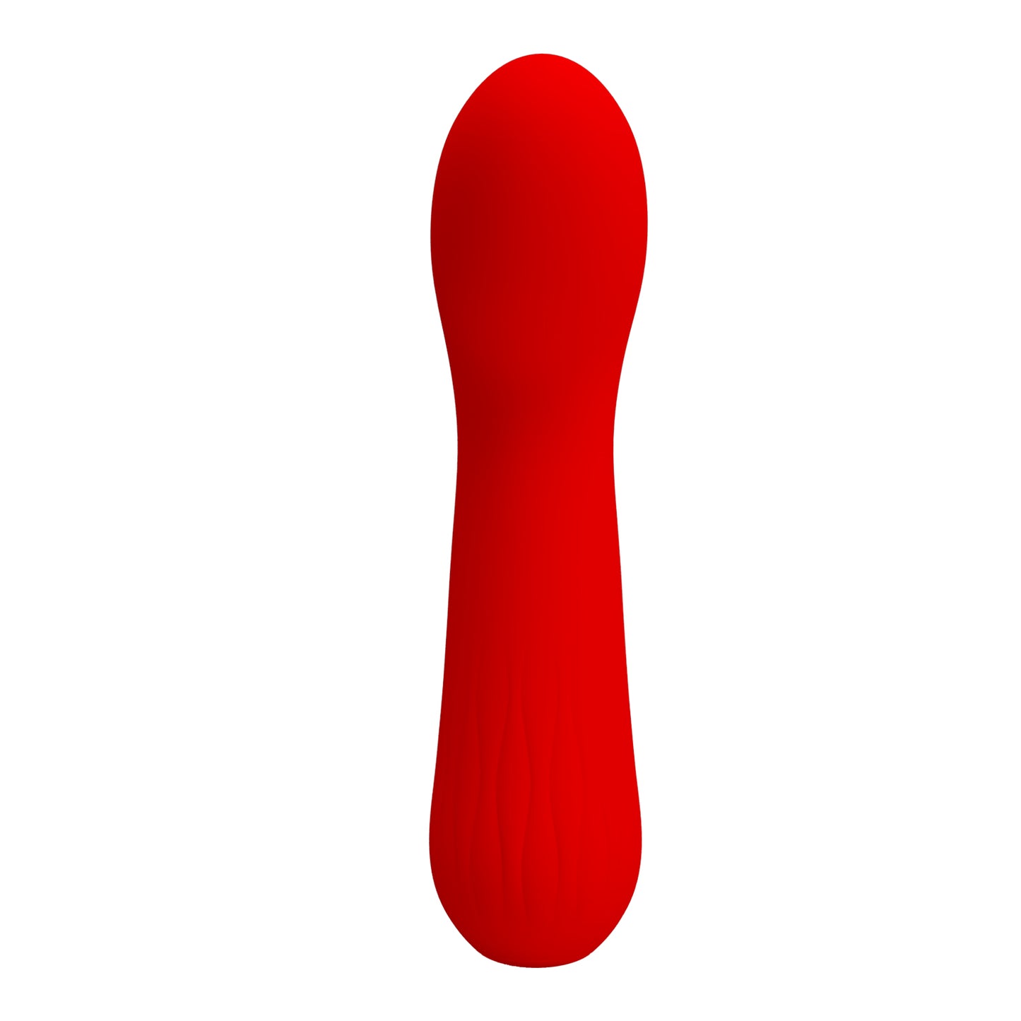 Pretty Love Faun Super Soft Silicone Flexible G-Spot Vibrator Red