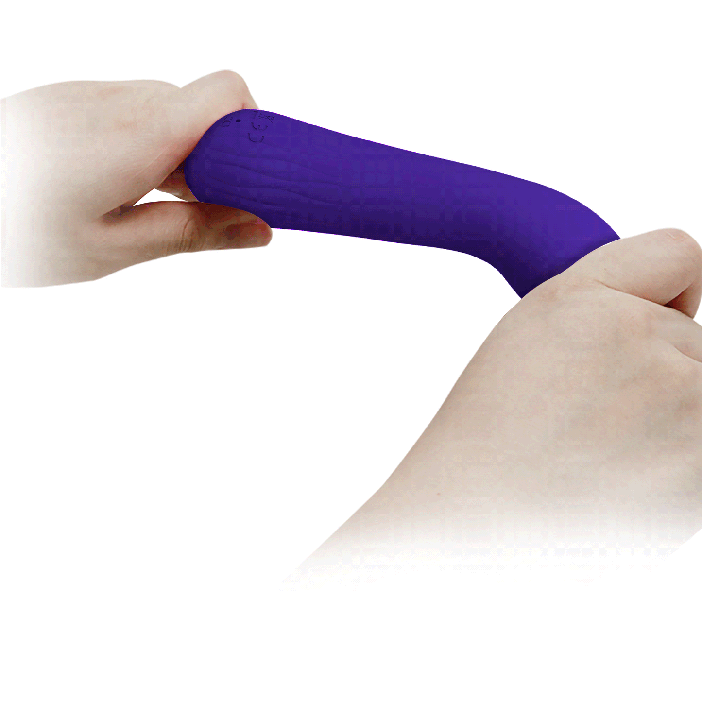 Pretty Love Faun Super Soft Silicone Flexible G-Spot Vibrator Purple