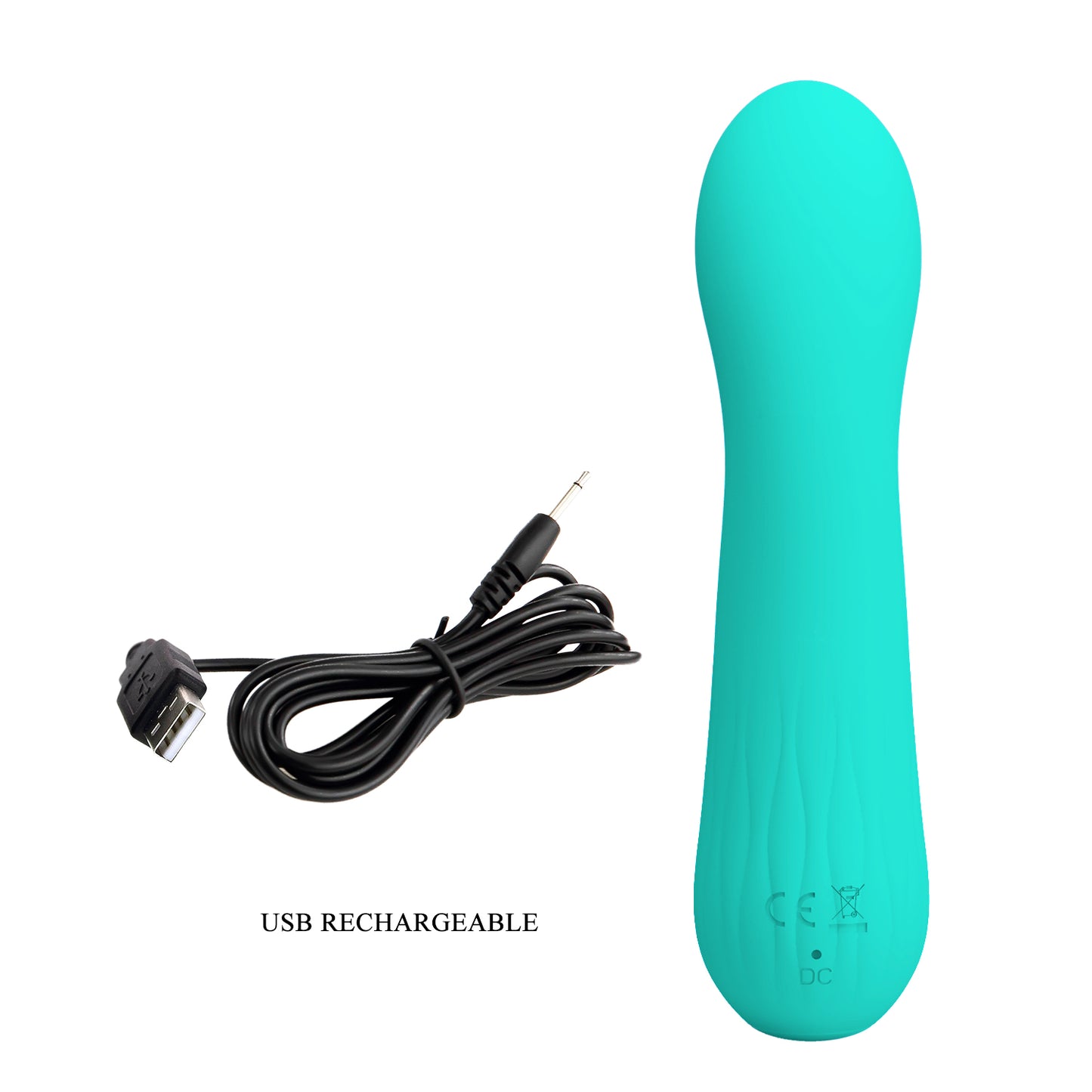 Pretty Love Faun Super Soft Silicone Flexible G-Spot Vibrator Green