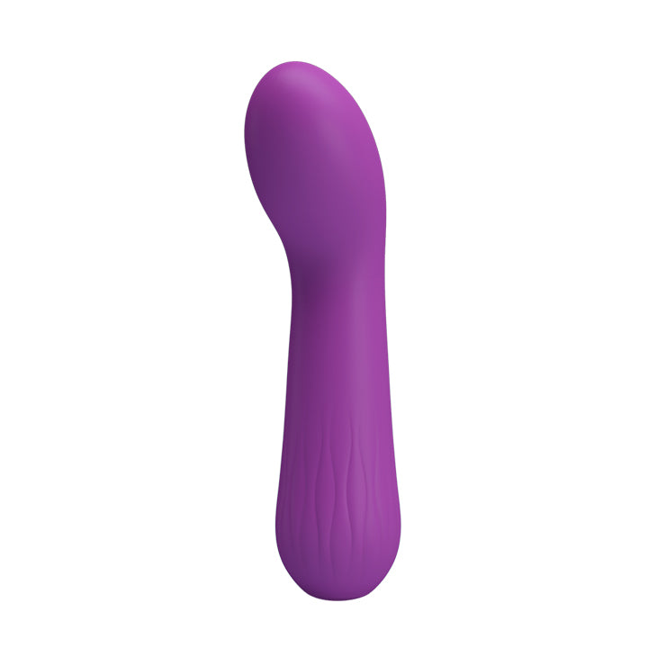 Pretty Love Faun Super Soft Silicone Flexible G-Spot Vibrator Purple