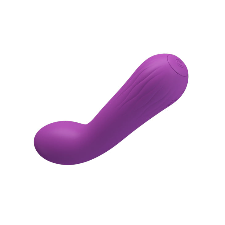 Pretty Love Faun Super Soft Silicone Flexible G-Spot Vibrator Purple