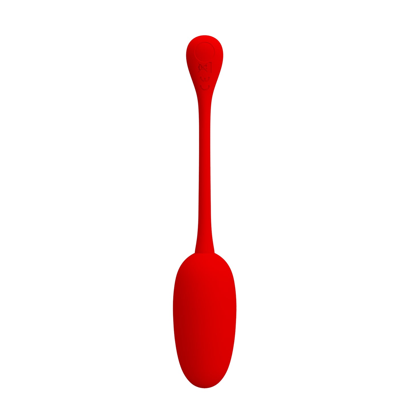 Pretty Love Super Soft Silicone Knucker Egg Vibrator Red