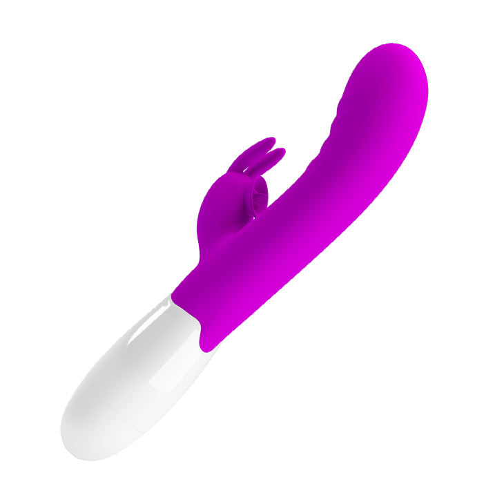 Pretty Love Cerberus Licking Rabbit Vibrator Purple