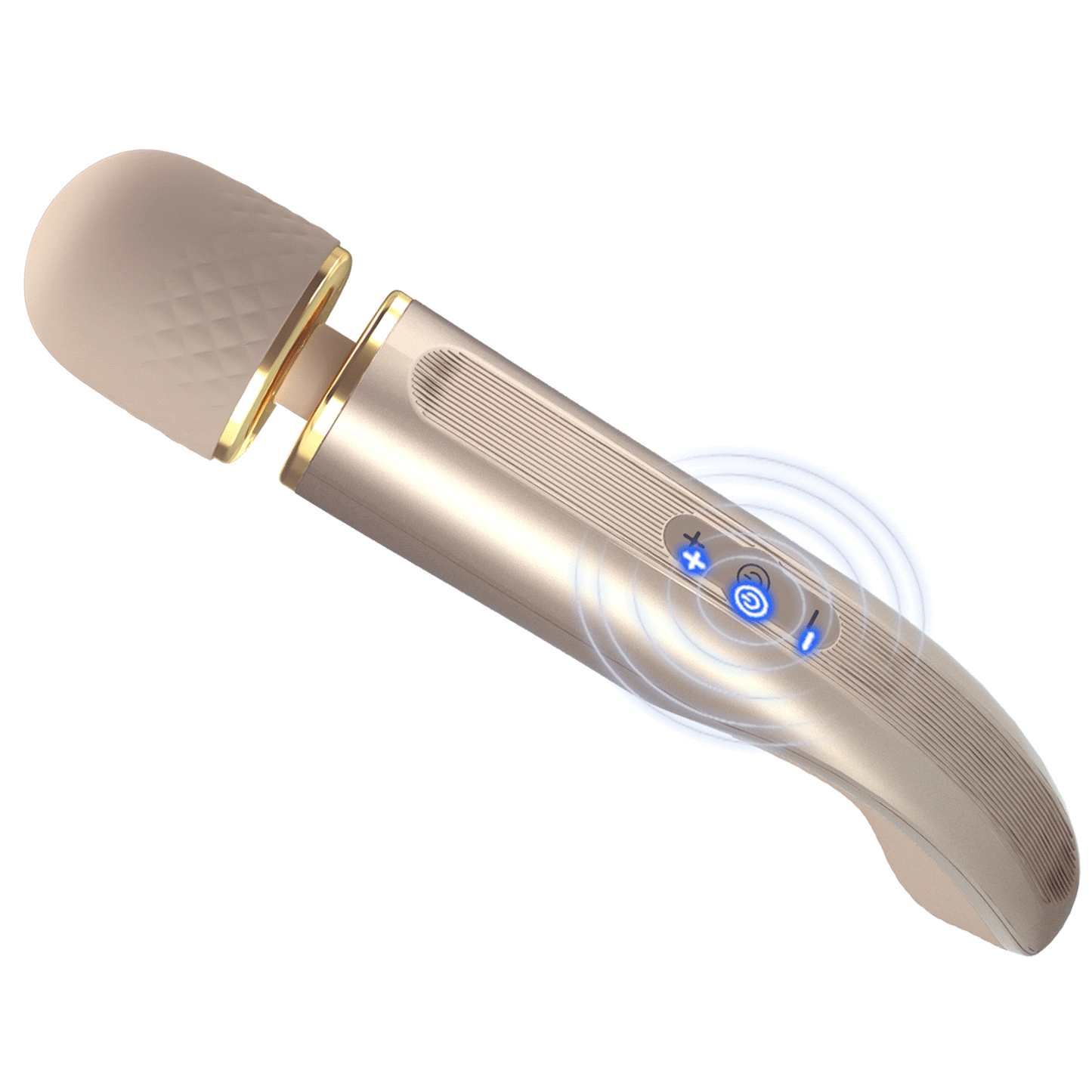 Pretty Love Charming Massager 11.4" Vibrator Massage Wand Rose Gold