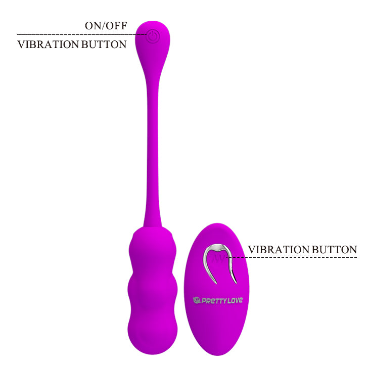 Pretty Love Leshy Vibrating Remote Control Egg