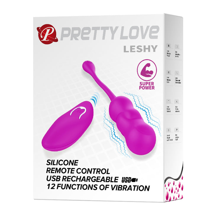Pretty Love Leshy Vibrating Remote Control Egg