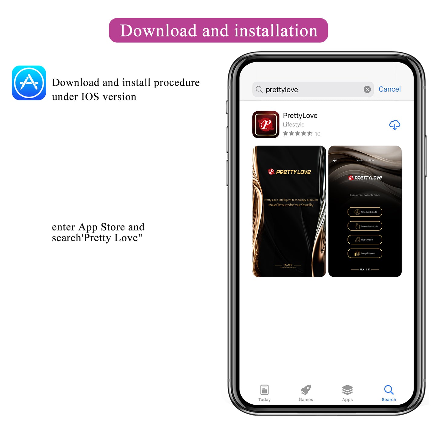 Pretty Love Nymph Vibrating App Control Egg Byzantium