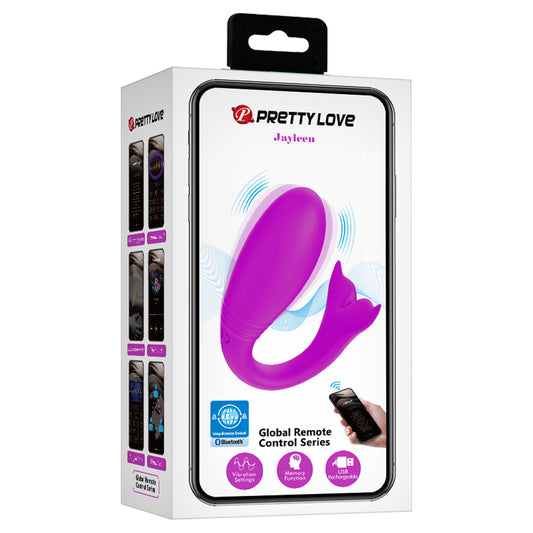 Pretty Love Jayleen Whale Panty Vibrator Purple (App)