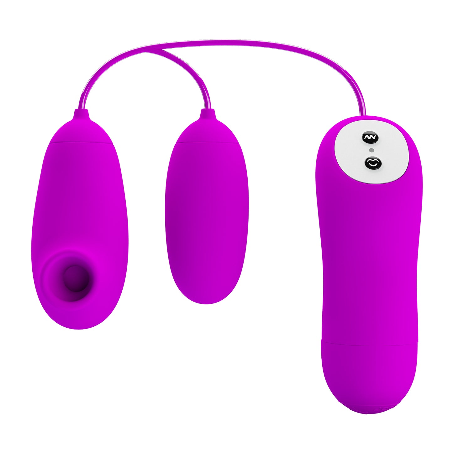 Pretty Love Clitoral Suction and Vibro Bullet Purple