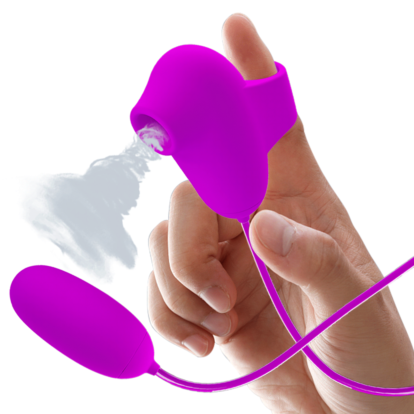 Pretty Love Clitoral Suction and Vibro Bullet Purple