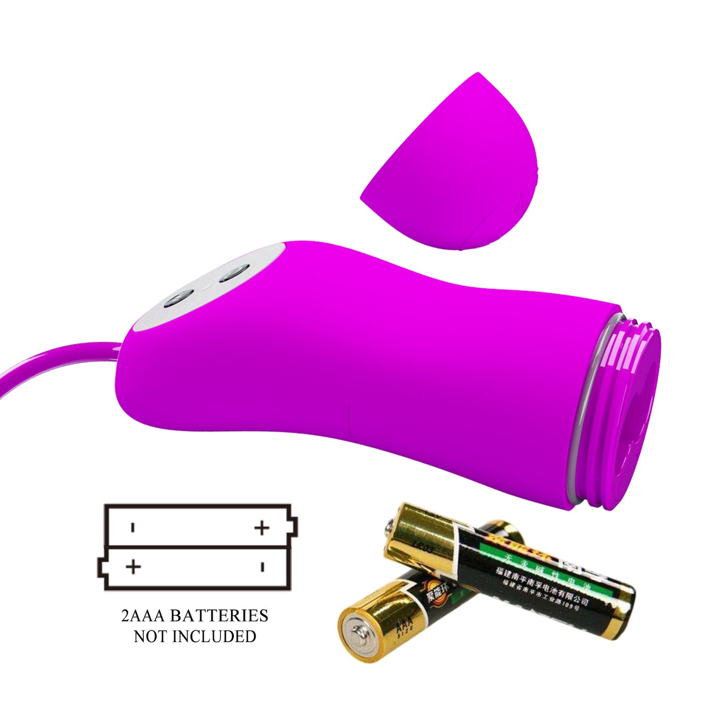 Pretty Love Clitoral Suction and Vibro Bullet Purple