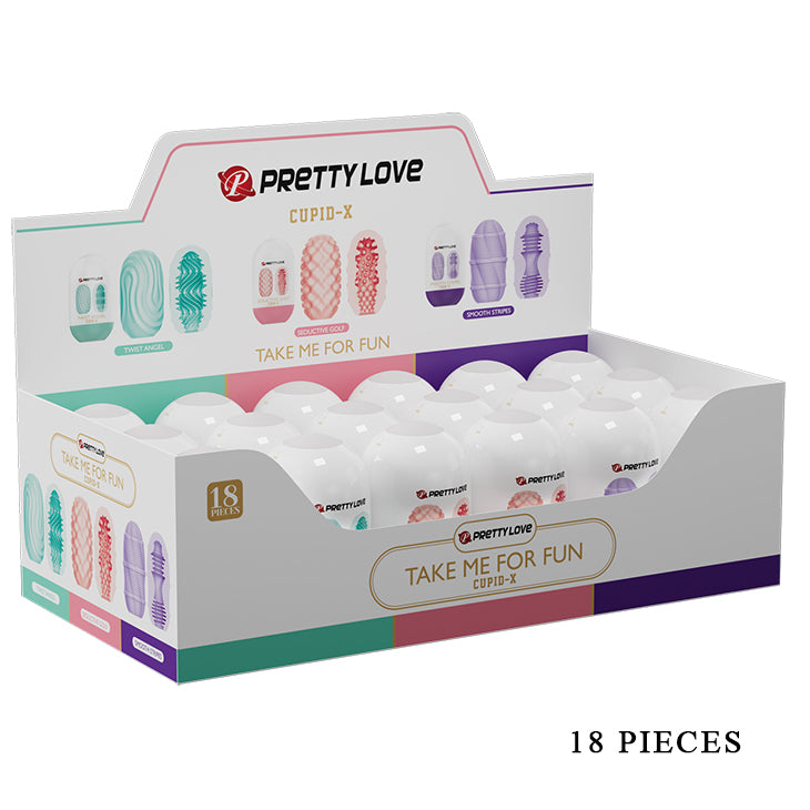 Pretty Love Cupid X Masturbator Sleeve (Box of 18)
